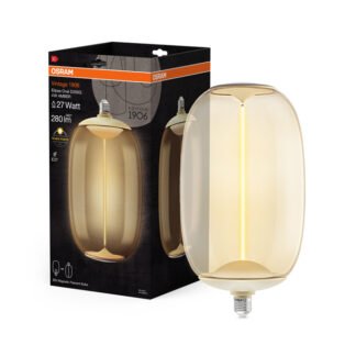 Bombilla LED decorativa OSRAM 1906 Big Elipse E27 ámbar