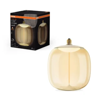 Bombilla LED decorativa gigante OSRAM Vintage Oval – Ámbar