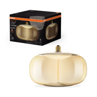 Bombilla LED decorativa gigante OSRAM Vintage – Ámbar
