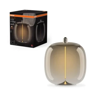 Bombilla LED decorativa gigante OSRAM Vintage – Ovalada ahumada