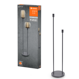 Lámpara de pie LEDVANCE DECOR STICK gris oscuro – 2 luces