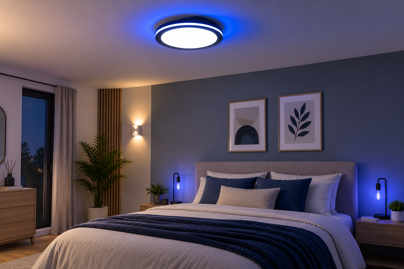 Lámpara LED de techo inteligente RGB LEDVANCE SMART+ ORBIS CIRCLE - Imagen 2