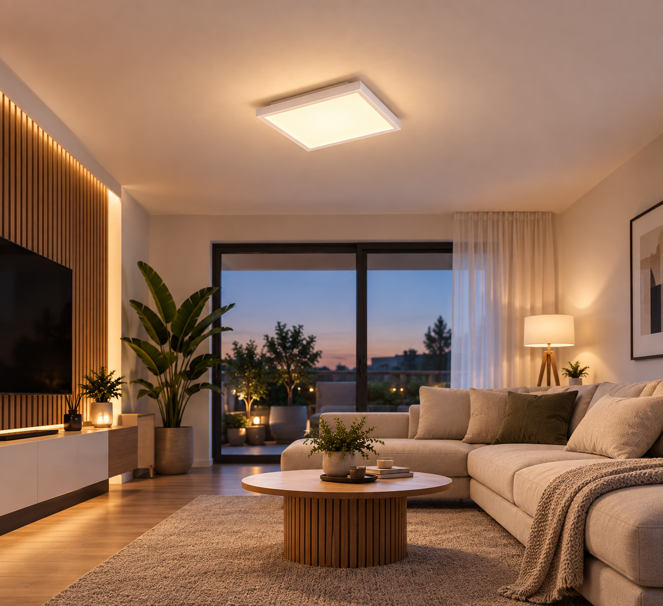 Lámpara LED de techo inteligente RGB LEDVANCE SMART+ PLANON PLUS Matter - Imagen 2