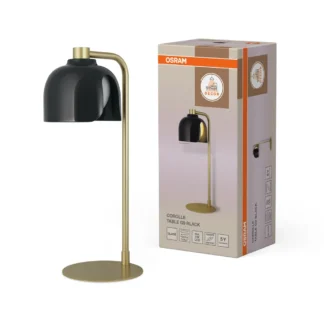 Lámpara de mesa OSRAM COROLLE negra