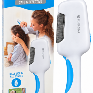 Peine eléctrico antipiojos Silvergear