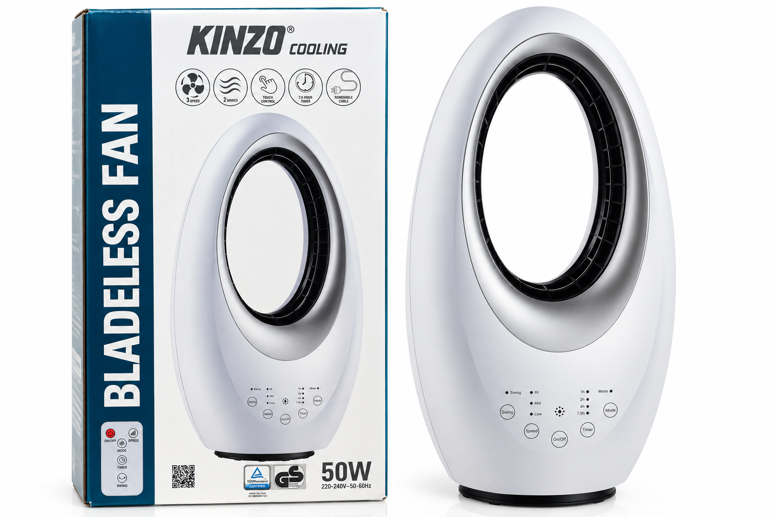 Ventilador sin aspas KINZO Cooling 50W
