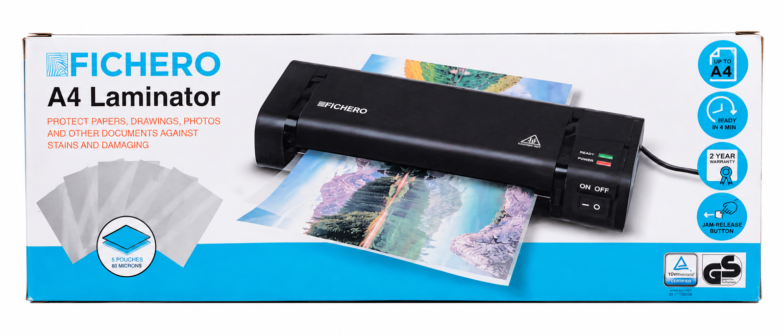 Plastificadora Fichero A4