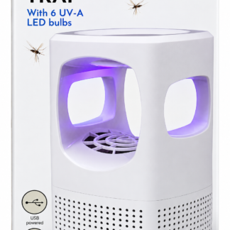 Trampa Eléctrica para Mosquitos e Insectos Nor-Tec blanco